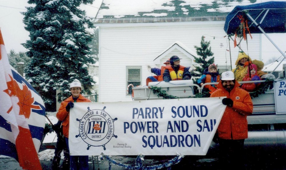 Parry Sound Power and Sail Squadron - Christmas Parade