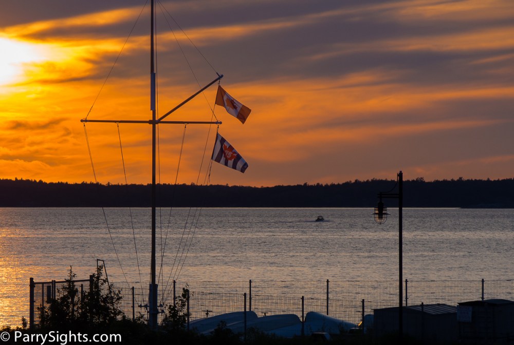 Flags Over Sail Parry Sound